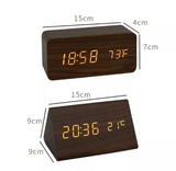 TimberLite | Minimalistisch LED-houten klok met stijl