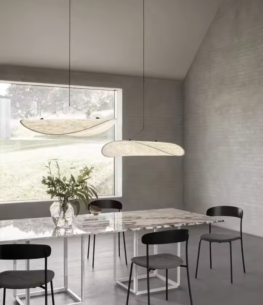 Japandi Stijl | Zijden Plafondlamp | Elegante Hanglamp | Zachte Verlichting | Luxe Stoffen | Moderne en Traditionele Inrichtingen | Duurzaam en Milieuvriendelijk | Afmetingen: 40/60/80/100 cm | LED Inclusief