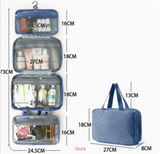 TravelTidy – Compacte cosmetica-organizer met 4 vakken