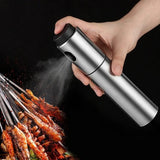 Ölsprüher CULINARA FineMist | 100 ml RVS Spuitfles | Voor olie, azijn & BBQ | Navulbaar & Fijn doserend