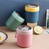 ThermoMea Thermobehälter RVS | 530 ml / 710 ml | Geïsoleerde Soep- & Lunchbeker | Lekvrij & Duurzaam