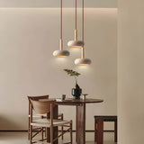 OSHO Steen Hanglamp – Elegante Travertine Ontwerp voor een Natuurlijke Touch