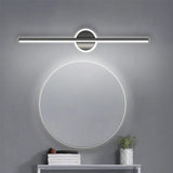 Moderne LED Wandlamp in Lijnvorm met Ronde Element – Designer Verlichting