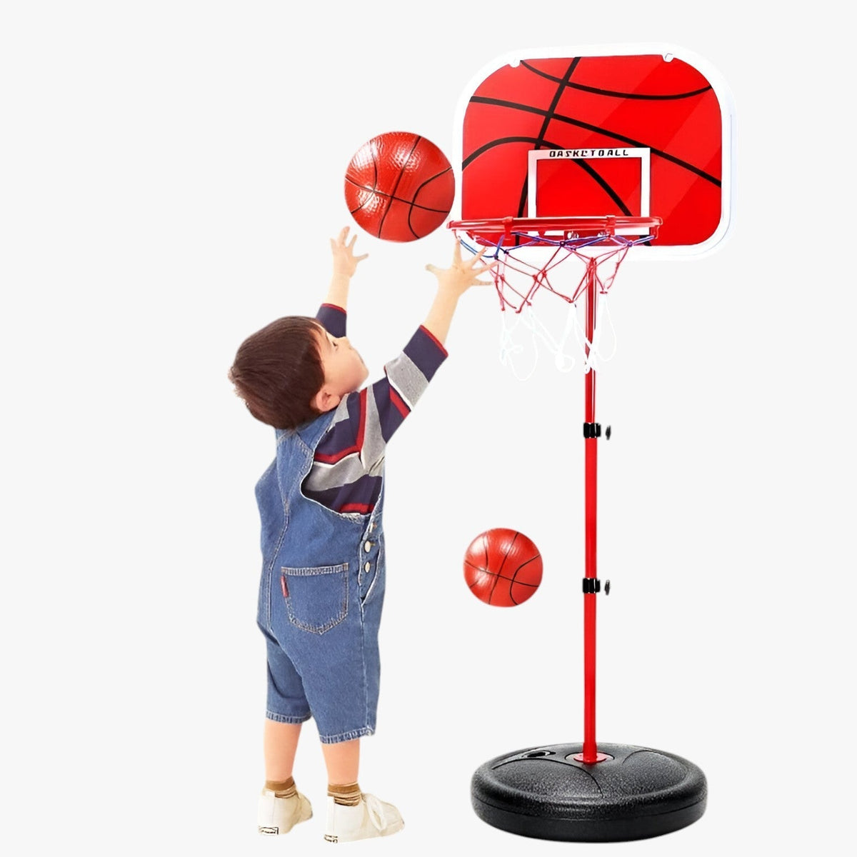 Verstelbare Kinder-Basketbalring – Speelplezier voor binnen & buiten