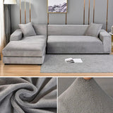 SofaSnug - Elastische Sofabescherming van Fluweel die Geld Bespaart