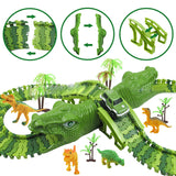 DinoTrack - Dinosaurus Speelgoedset - 360-graden Baan