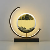 SandLight 3D Zandtafellamp – Ontspannend Design met Bewegend Zand
