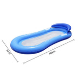 Luxe Opblaasbare Waterhangmat - Comfortabel Drijfbed voor Zwembad en Strand