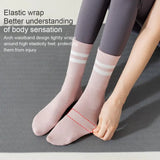 Antislip Mid-Tube Sportsokken voor Fitness en Yoga - GripFit
