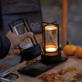 Moderne LED tafellamp met aanraakschakelaar en elegante metalen frame