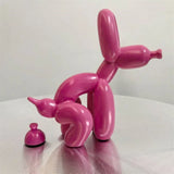 PuppyBalloon – Speelse Hars Sculptuur in Diverse Kleuren