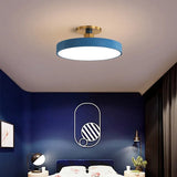 Ronde LED plafondlamp in Scandinavische stijl
