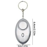 Persoonlijk veiligheidsalarm met LED-lamp (130 dB) – SafeSound