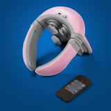 SerenityWave | Rustgevende 4D Draadloze Nek- en Schoudermassager met Warmte