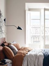 Serge Mouille Eén-Arms Wandlamp – Iconisch Ontwerp uit de Jaren '50 met Verstelbare Arm