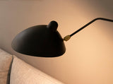 Serge Mouille Eén-Arms Wandlamp – Iconisch Ontwerp uit de Jaren '50 met Verstelbare Arm