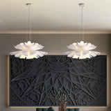 Hanglamp in de vorm van een lotusbloem – Decoratieve plafondlamp met gelaagde kap
