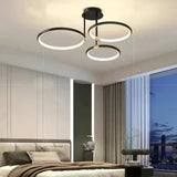 Moderne LED-hanglamp met ringen – plafondlamp met geometrische vorm