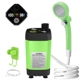 Mobiele Campingdouche Kit – Met Digitale Display en Instelbare Waterstroom voor Avonturiers