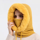 Wintercapuchon met Gezichtsmasker - Warm en Beschermend