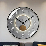Luxe Ronde Klok voor Moderne Decoratie