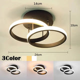 Moderne LED plafondlamp kroonluchter – geometrische armatuur in moderne stijl