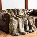 Luxueuze Kunstbont Deken | Zacht & warm | Winter Plaid | Voor Bank & Slaapkamer