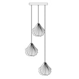 Shell Mini Hanglamp – Elegante Verlichting geïnspireerd door de Kust voor een Sereniteit