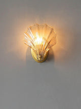 Schelp Wandlamp – Elegante Koper & Glas Wandlamp geïnspireerd op de Kust