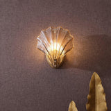 Schelp Wandlamp – Elegante Koper & Glas Wandlamp geïnspireerd op de Kust