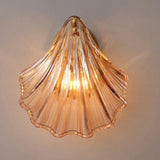 Schelp Wandlamp – Elegante Koper & Glas Wandlamp geïnspireerd op de Kust