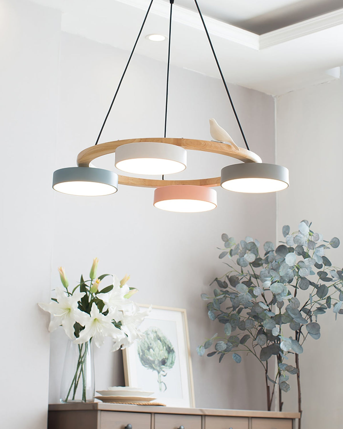 Sienna Bird Ronde Kroonluchter