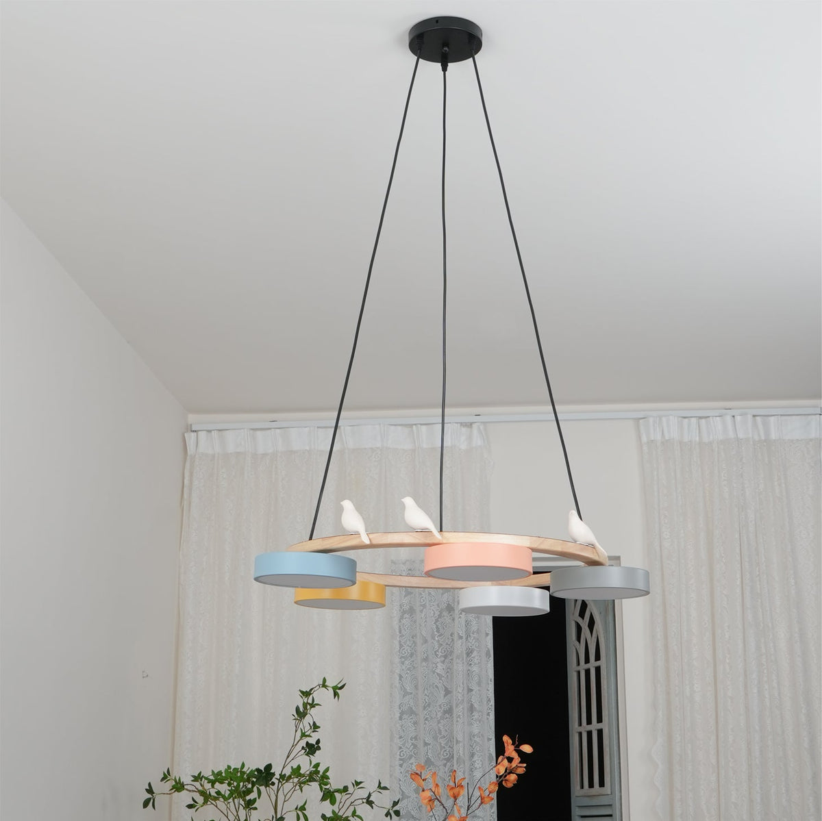 Sienna Bird Ronde Kroonluchter