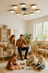 Moderne Scandinavische LED Plafondlamp – Stijlvol & Duurzaam