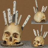 GothicCulinary - Opvallende schedel meshouder voor een elegante opberging