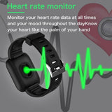 Intelligente Fitness-Tracker-Horloge