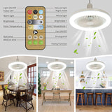 Plafondventilator met Licht, Schroef in Elke Lampfitting, met Afstandsbediening