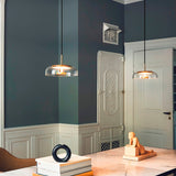 Solara Hanglamp – Elegante Messing & Glas LED Hanglamp