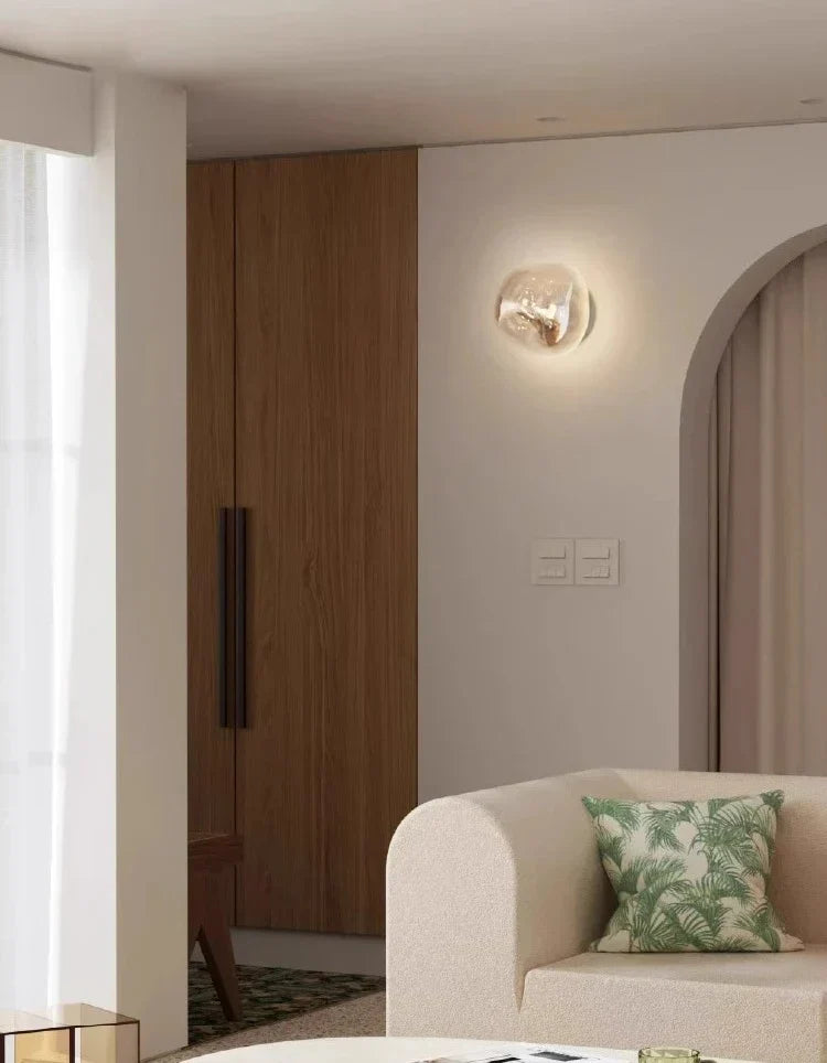 Space Glass Wandlamp