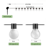 Waterdichte Buitenverlichting - Zonne-energie Tuinverlichting voor Balkon & Terras