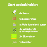 MiniChef - Veilig kookset voor kinderen met speelmesjes en snijplank