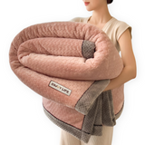 Stijlvolle Ultra-zachte Pluche Knuffeldeken - Luxe Jaarlijkse Worpdeken - Dikke en Fluffy Winterwarmte Essentie