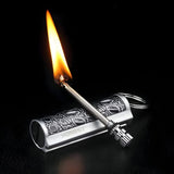 Survival Waterdichte Vuurstarter Sleutelhanger