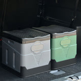 Sandsberg | Auto Vouwbare Draagbare Toilette Buiten Nood Mobiele Toilette (Donkergrijs)