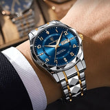 TITANFORCE HORLOGE – Herenhorloge – Waterdichte Titan Sporthorloge met Chronograaf & Wecker