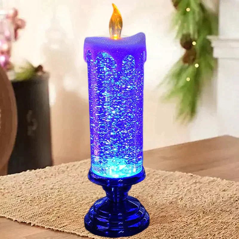 FESTIFLAME – Elegante LED-kaars voor Gezellige Kerstavonden