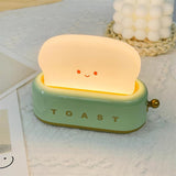 Toaster Nachtlamp – Schattige & Oplaadbare LED Lamp voor een Gezellige Gloed