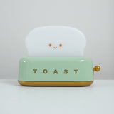 Toaster Nachtlamp – Schattige & Oplaadbare LED Lamp voor een Gezellige Gloed