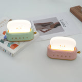 Toaster Nachtlamp – Schattige & Oplaadbare LED Lamp voor een Gezellige Gloed
