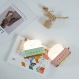 Toaster Nachtlamp – Schattige & Oplaadbare LED Lamp voor een Gezellige Gloed